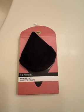 Sephora Black Teardrop Powder Puff